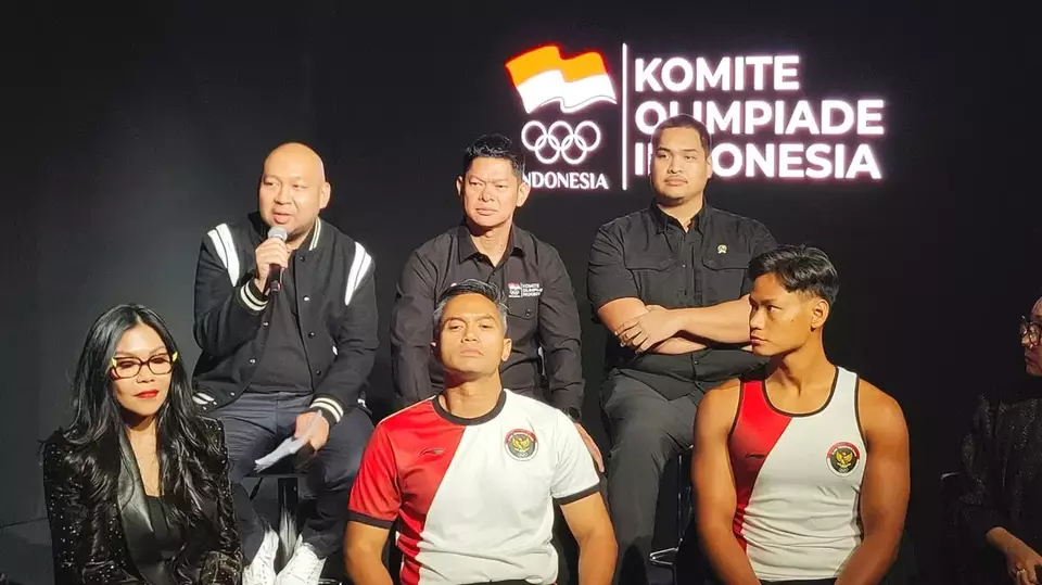 Peluncuran jersey Tim Indonesia untuk Olimpiade Paris 2024.